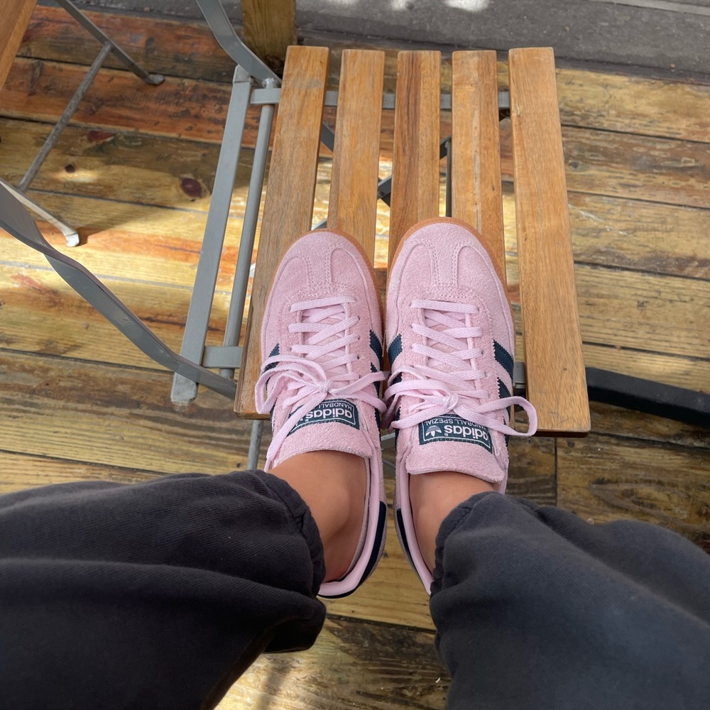 Adidas Pink Suede Handball Spezial